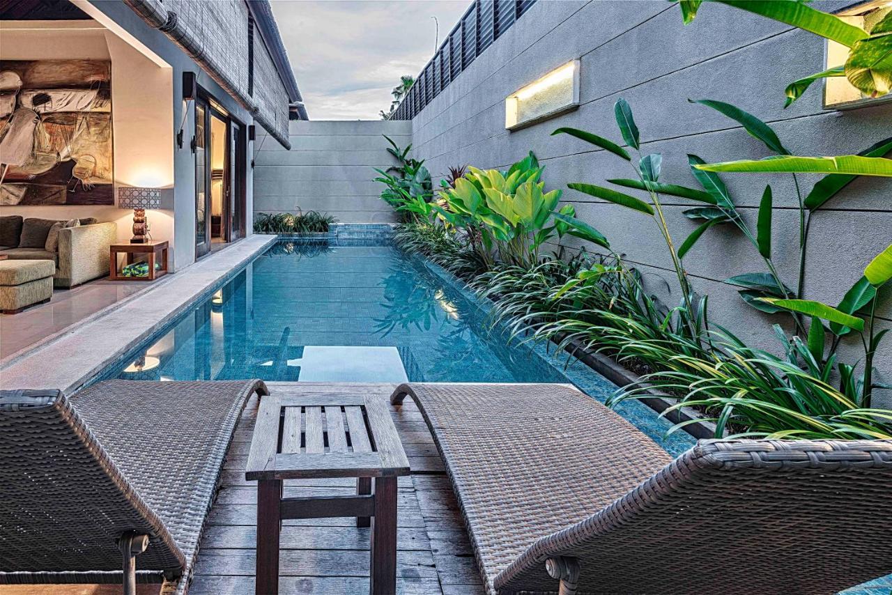 Pradha Villas Seminyak Exterior foto